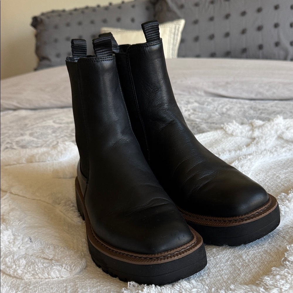 Sam Edelman Black Ankle Boots